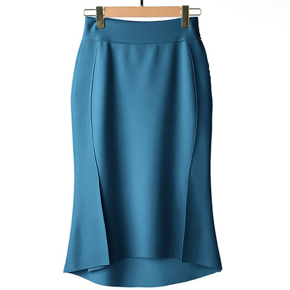 French Fishtail Sheath Split Gao Zhi Skirt Women's Clothing