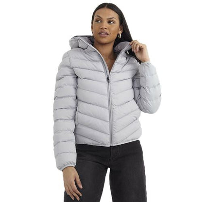 Ladies Brave Soul Grant Padded Jacket-2