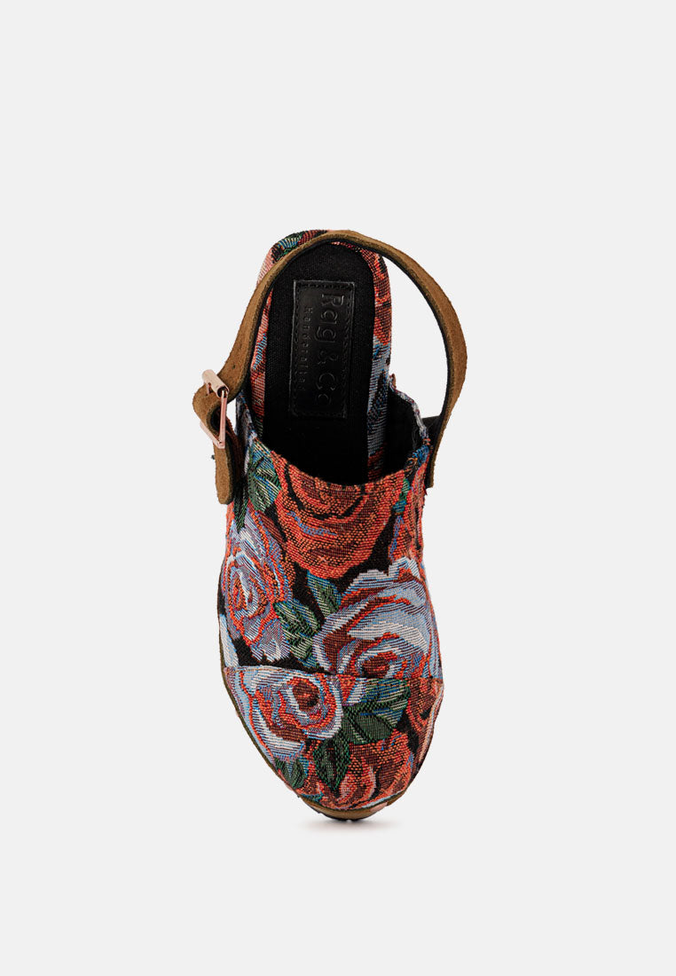 mural tapestry handcrafted clogs-5