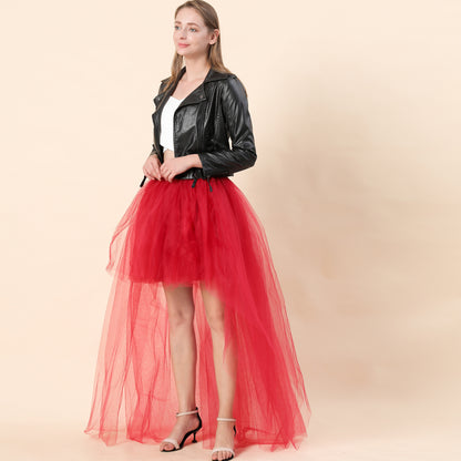 Solid Color Dovetail Tulle Skirt