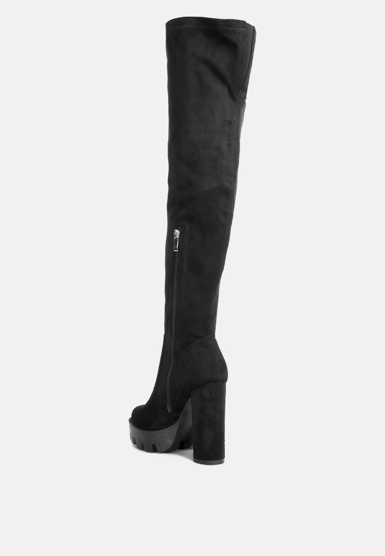 maple faux suede long boots-19