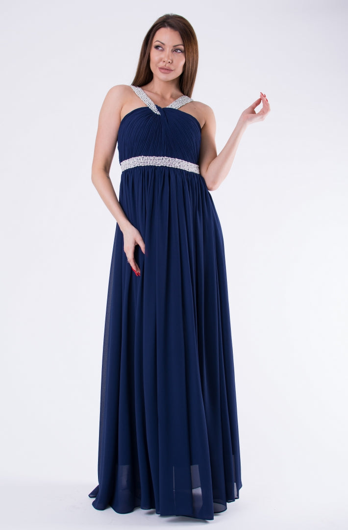 EVA & LOLA DRESS NAVY BLUE 58002-3-0