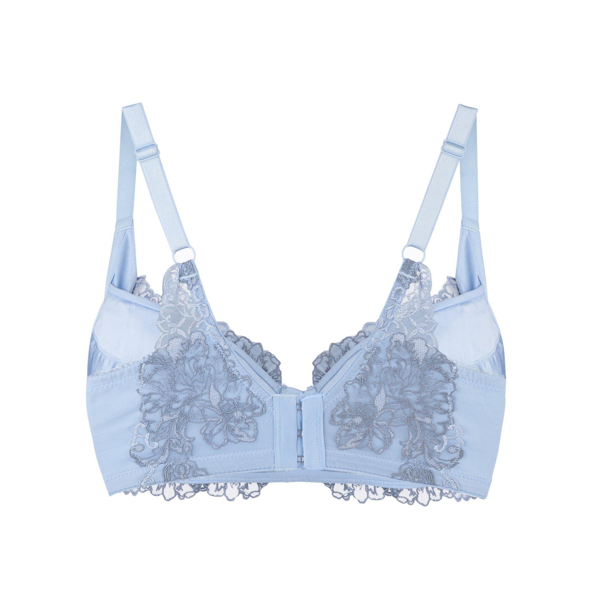 Ashley Embroidery Silk & Organic Cotton Supportive Bra-2