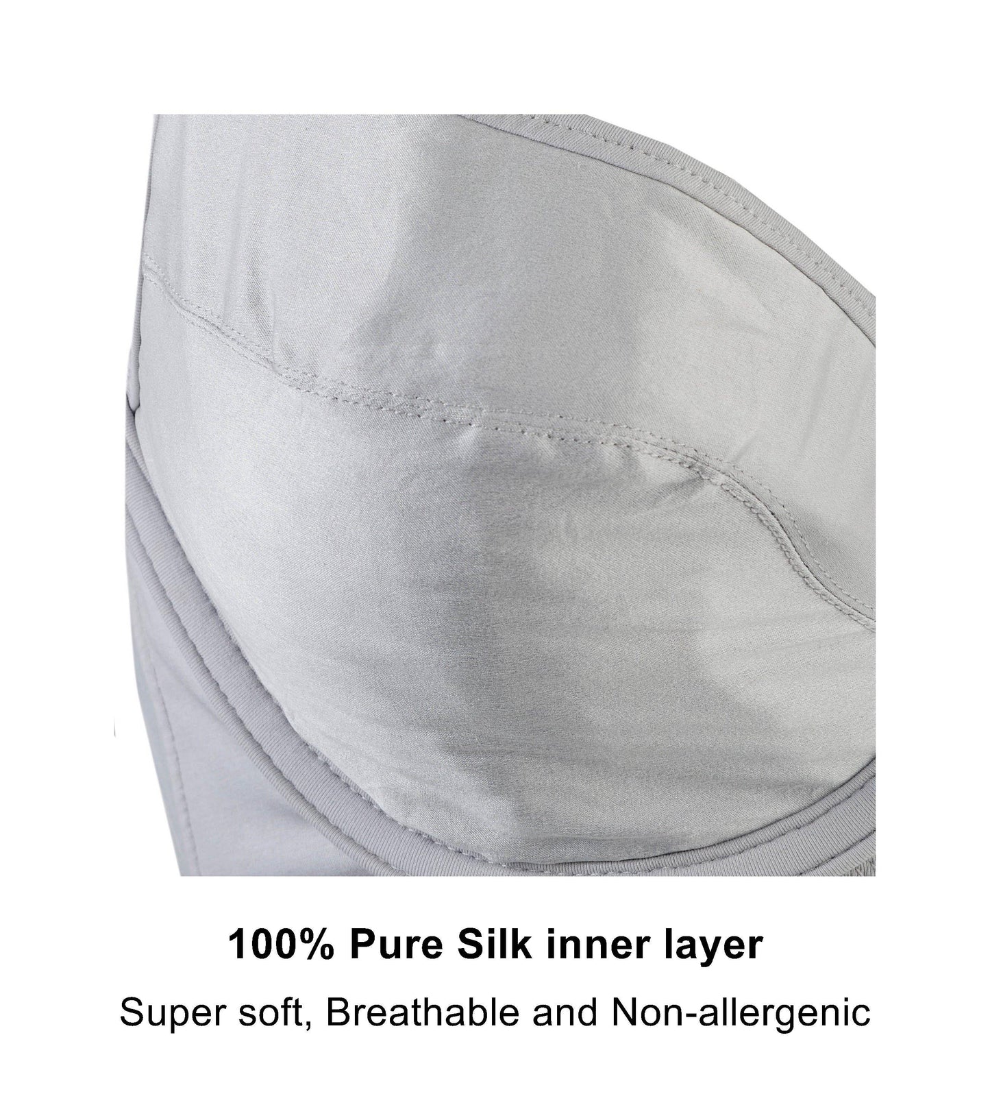 Mercury - Lace Silk & Organic Cotton Plunge Bra-3