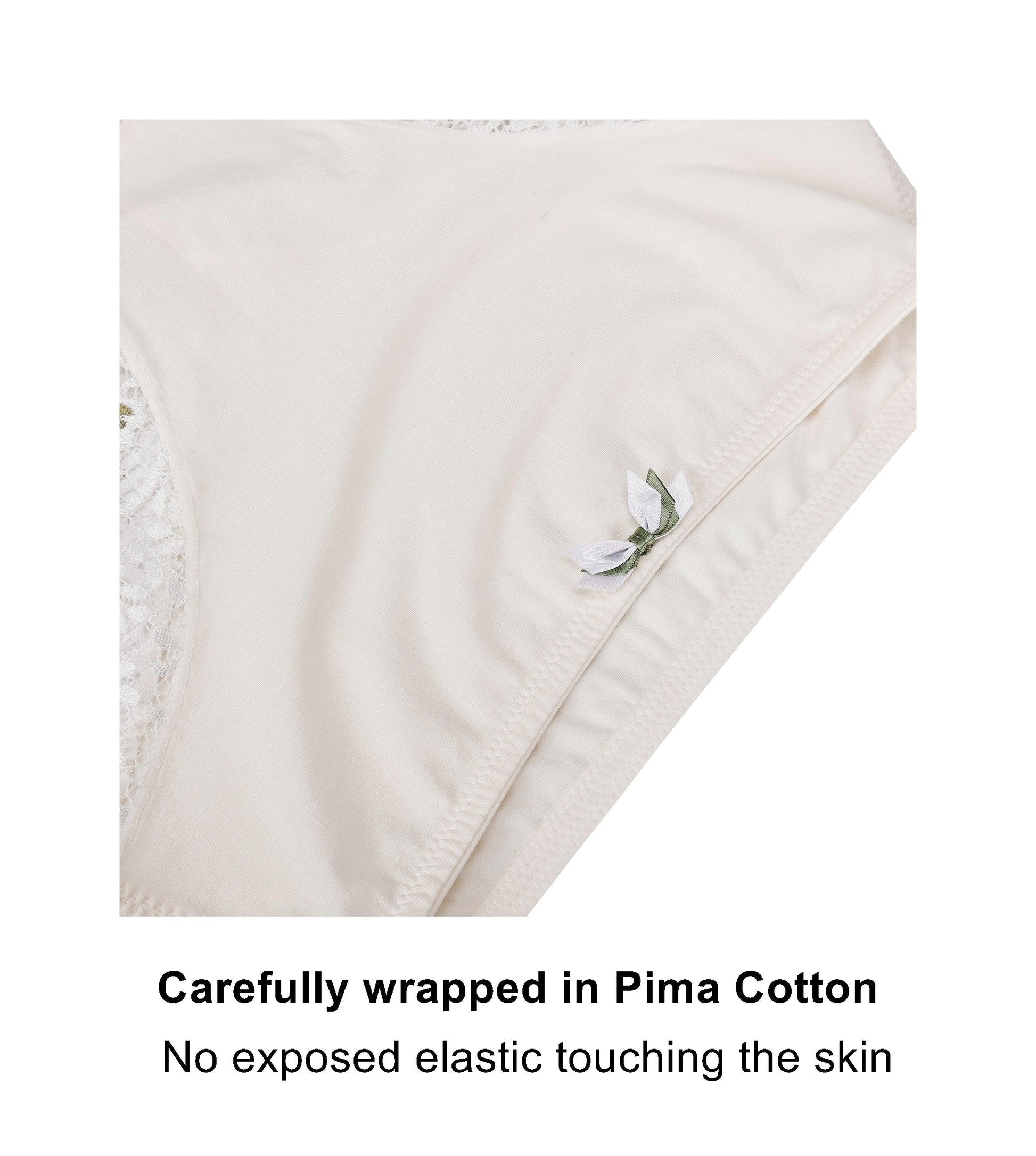 Nova - High Waisted Silk & Organic Cotton Full Brief-2
