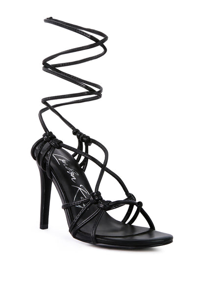 trixy knot lace up high heeled sandal-6