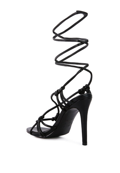 trixy knot lace up high heeled sandal-7