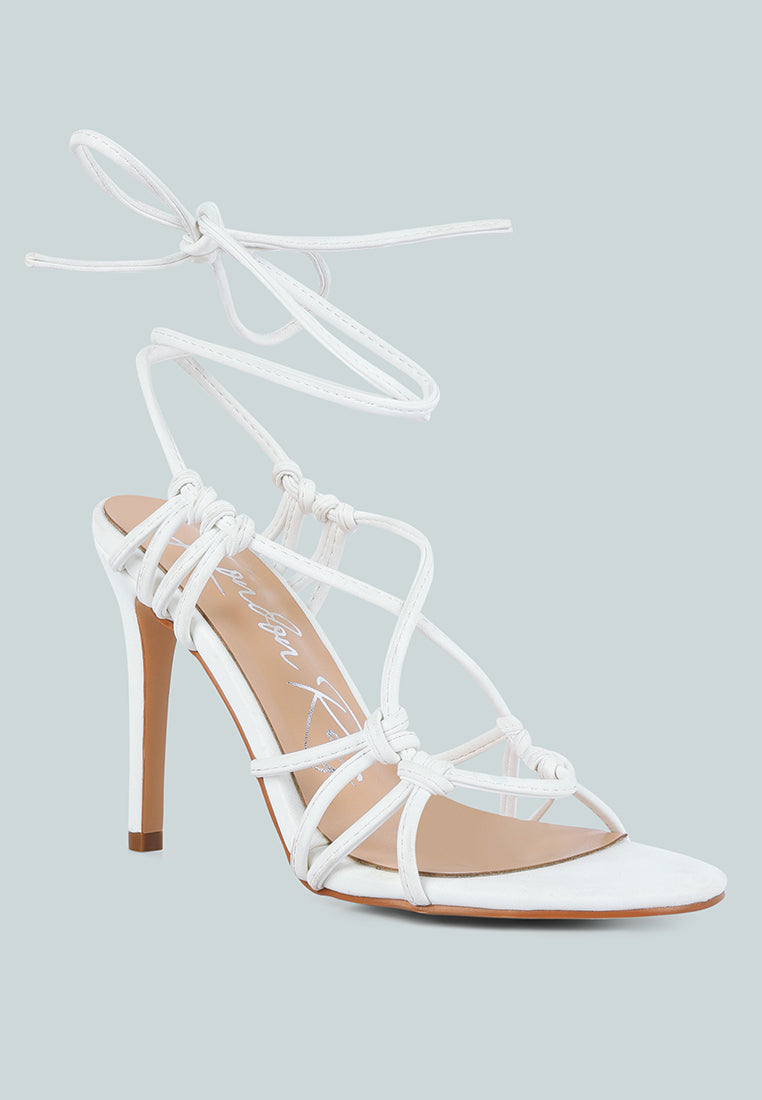 trixy knot lace up high heeled sandal-1