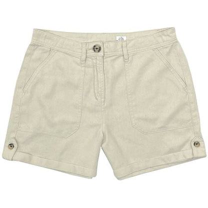 Womens Linen Summer Shorts - 2592-3