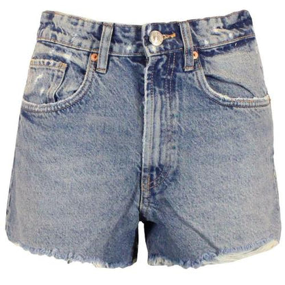 Womens Denim Shorts Hot Pants-3